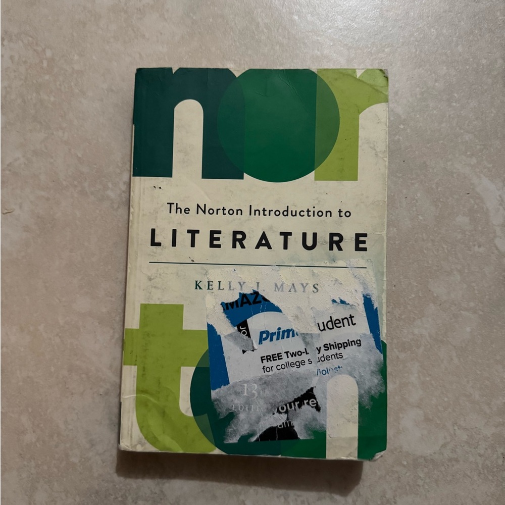 The Norton Introduction to Literature by Kelly Mays